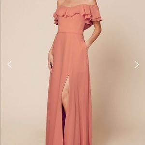 Dear Cleo Amber full length dress.  Size 12. Brand new, never worn.